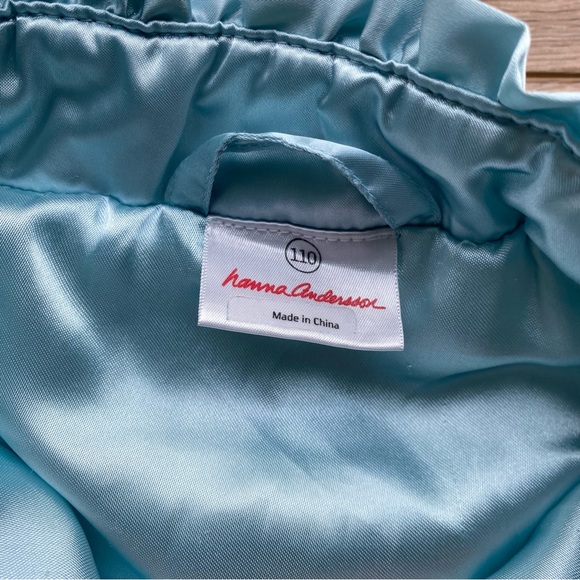 Hanna Andersson Shiny Blue Ruffle Vest - 110 (5) - Picture 3 of 5